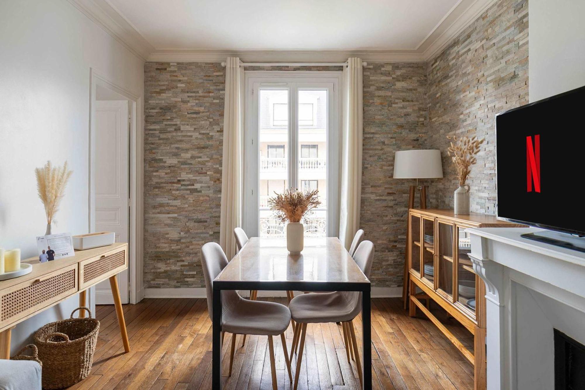 Appartement Le Theophile - 25 Min From Paris